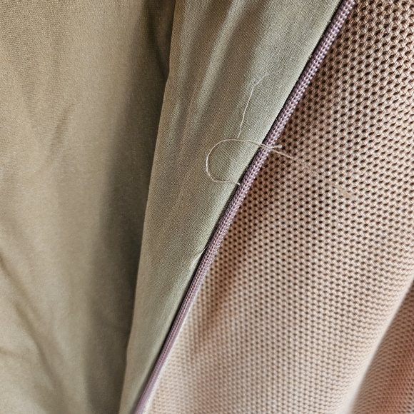 The Row Warm Marigold Textured Back Peplum Midi Office Dress - Picture 14 of 16